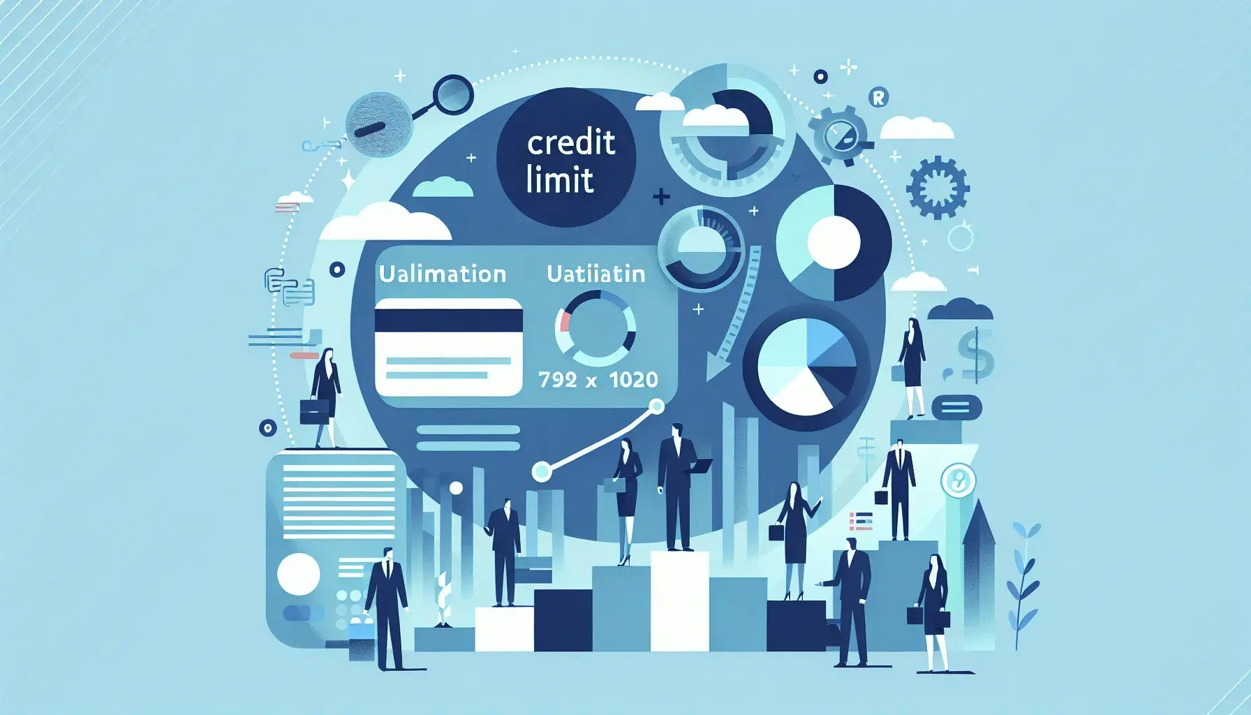 difference between credit limit and utilization